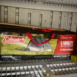 Coleman Skydome Tent with 5 Minute Setup, 2/4/6/8-Person Weatherproof Tent with Rainfly & Carry Bag, 20% More Headroom Than Traditional Canopies