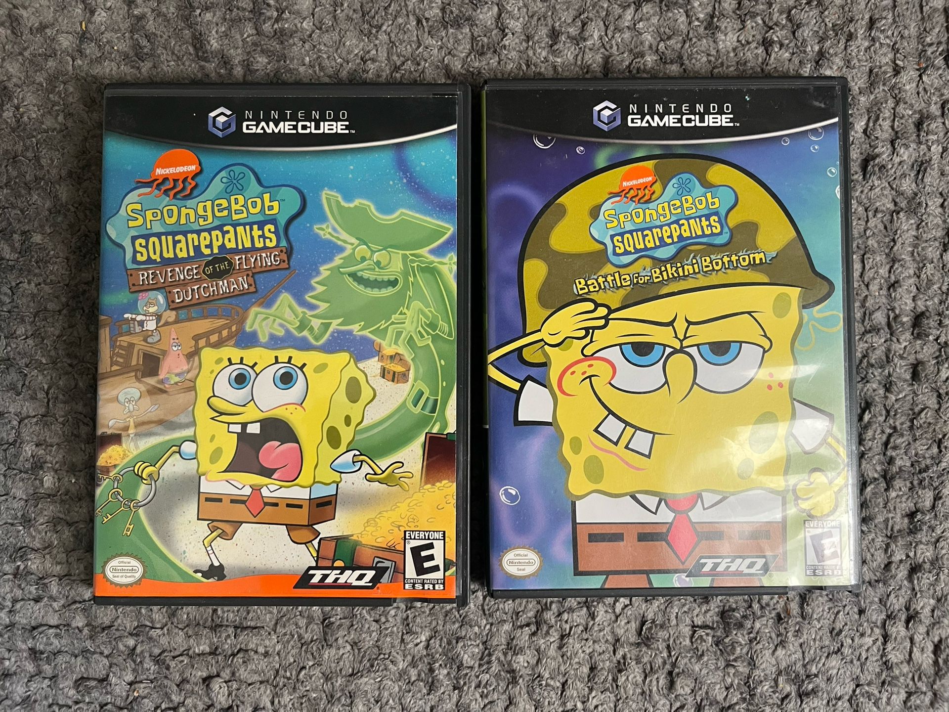 Nintendo GameCube “SpongeBob SquarePants” Video Games 