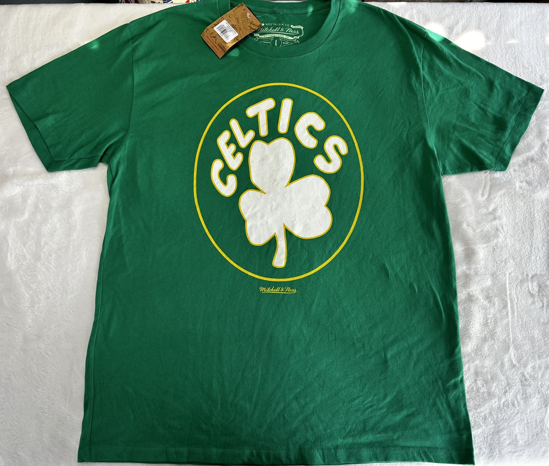 Mitchell & Ness Boston Celtics T-Shirt New