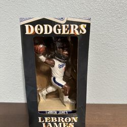 Lebron James Dodger Bobblehead