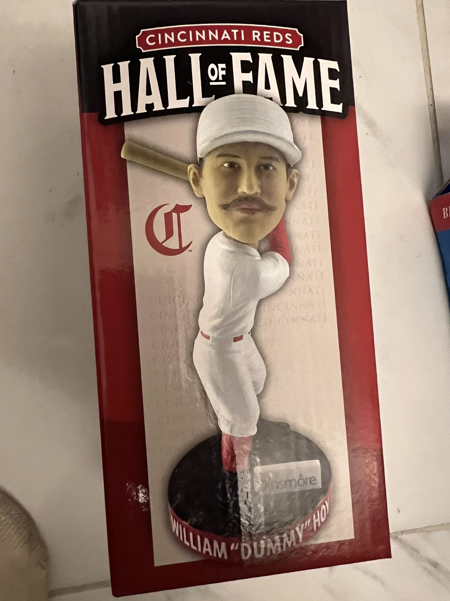 Cincinnati Reds William Dummy Hoy Bobblehead