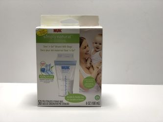 Nuk Simply natural 50 count (2 packs)
