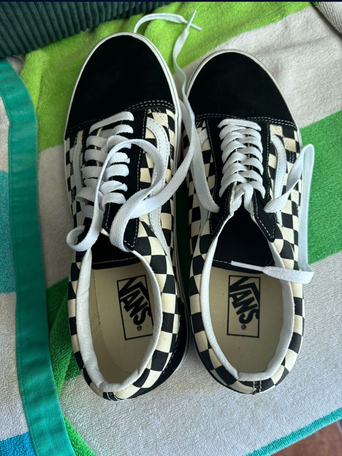 New Checkered Vans