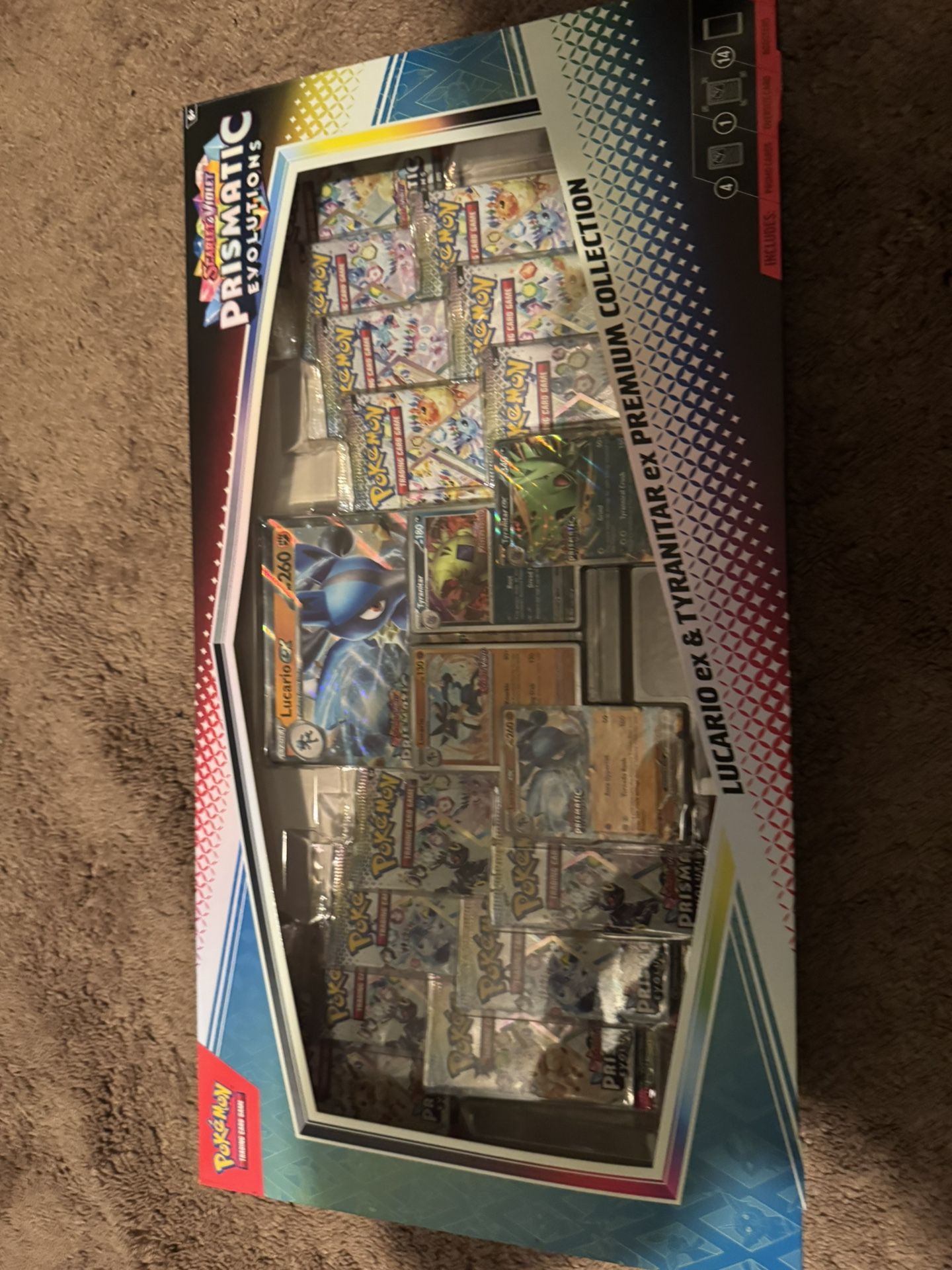 Pokemon Lucario Ex & Tyranitar Ex Premium Trades Accepted