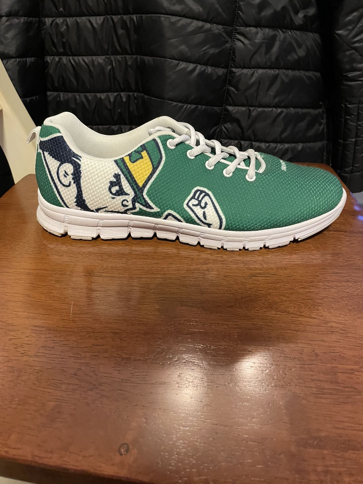 Green Notre Dame Sneakers