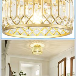 Crystal Ceiling Light, 