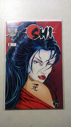 Comic of Shi with cover by Tucci