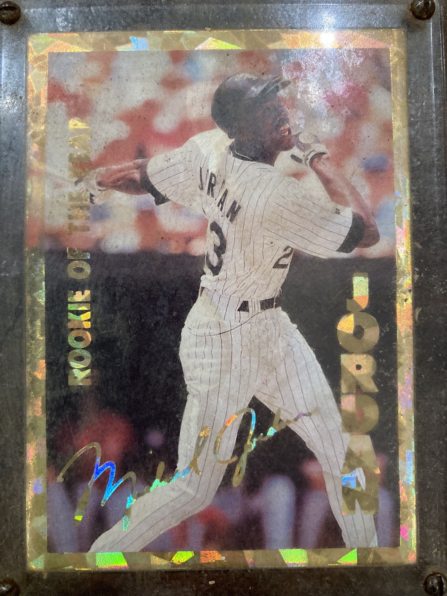Michael Jordan Baseball Card