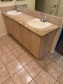 Bathroom vanity granite counter top dual sink single sink Diamond made in USA