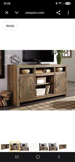 Solid Wood tv stand like New