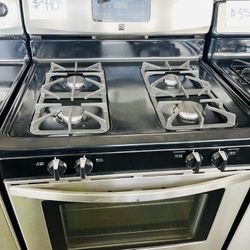 Stainless Steel Kenmore Gas Stove 