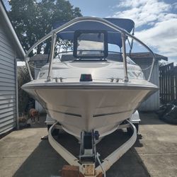 2000 Bayliner Capri 1952 Boat And Trailer 