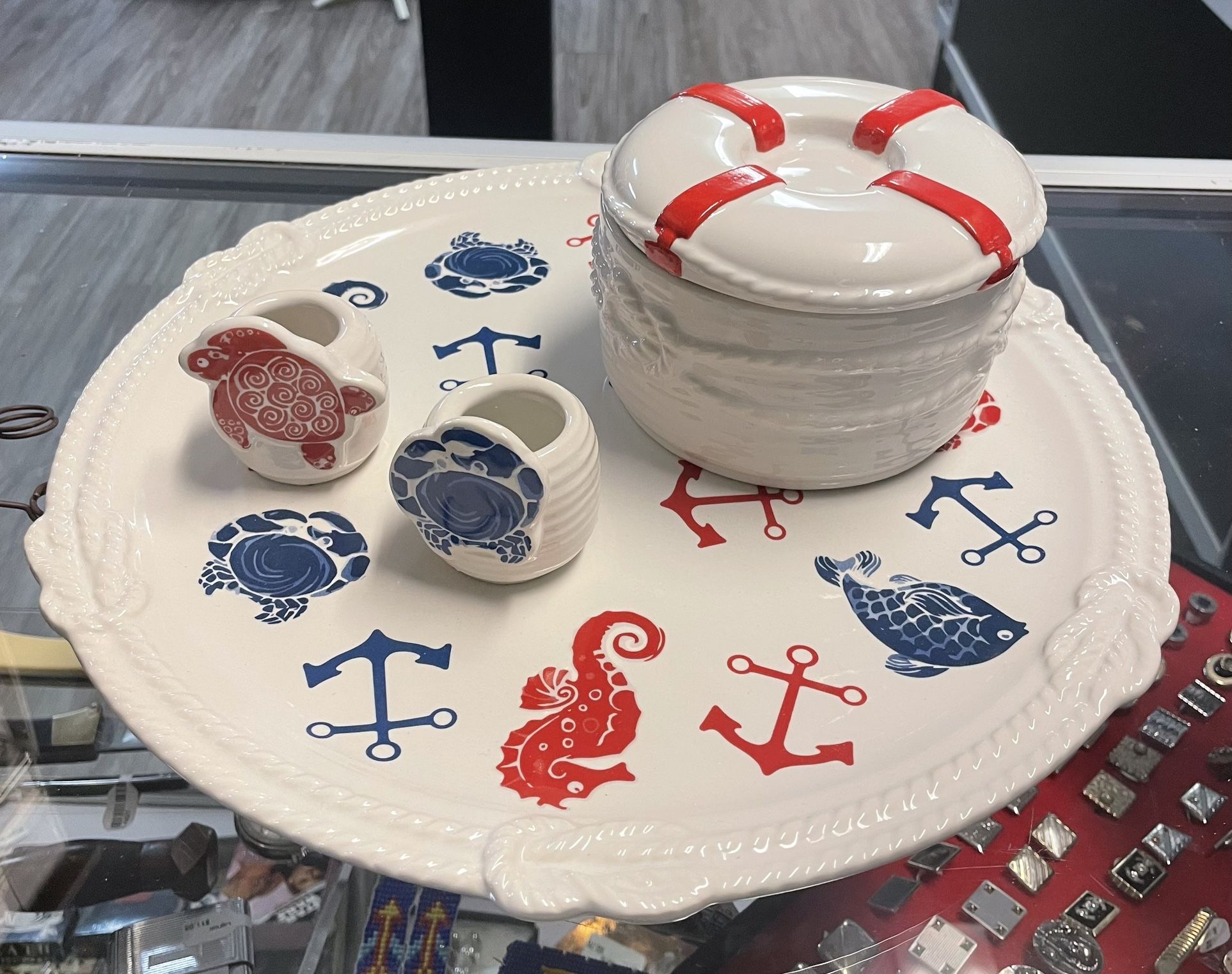 Temp-Tations By Tara Nautical Chip & Dip