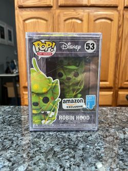 Funko Pop Robin Hood #53 Disney Art Series Collectible Vinyl Figure Amazon Exclusive . Includes hard clear case. Brand new factory sealed. Smoke fr