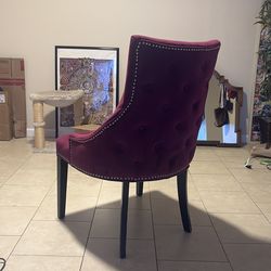 Magenta Desk / Accent Chair