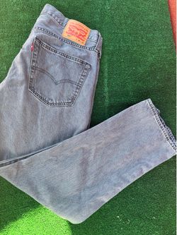 Levi's Men's Light Gray Relaxed Straight Jeans