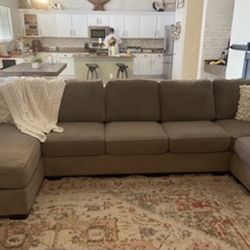 MUST GO TODAY! Large Sectional Couch 