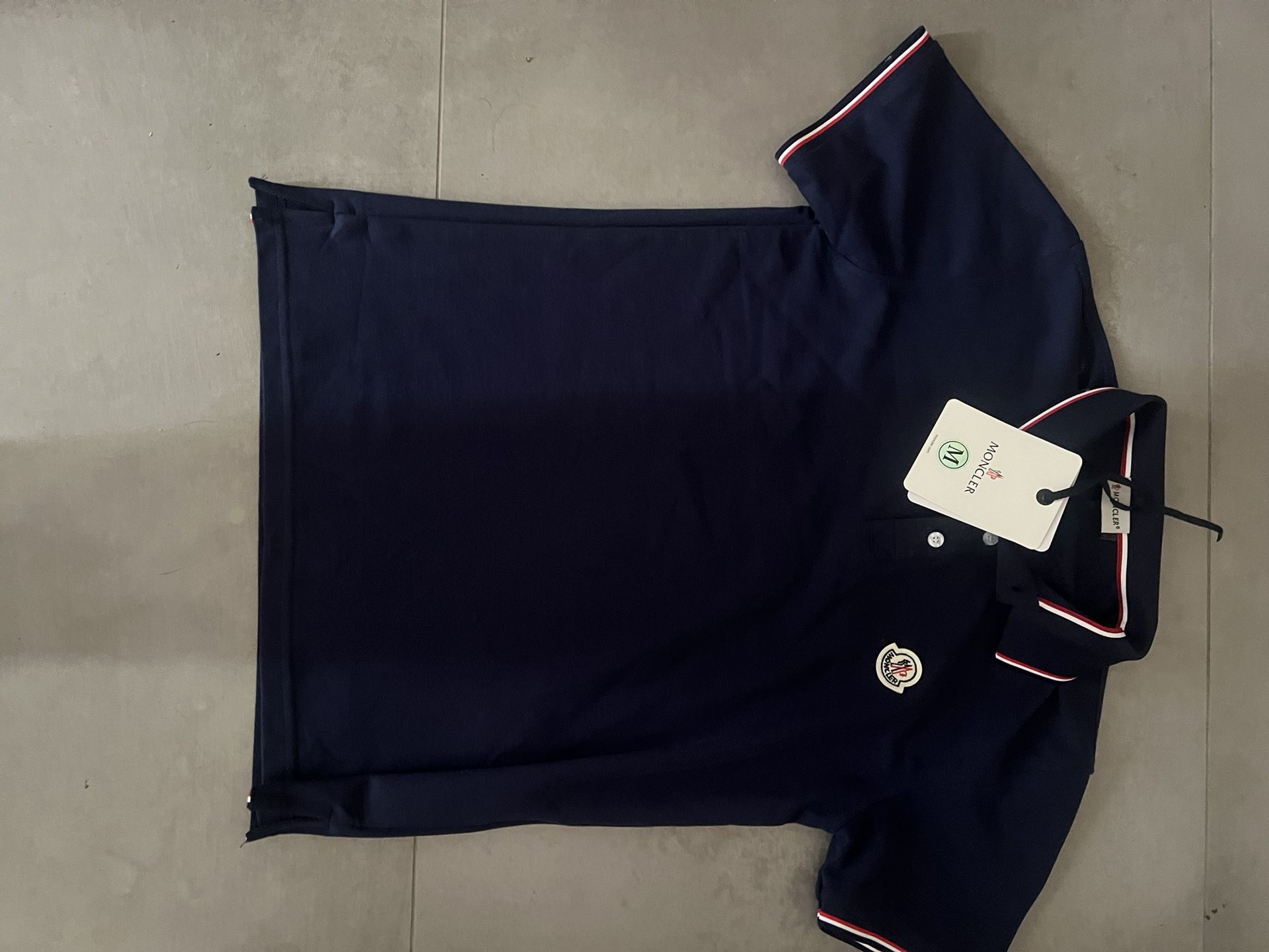 Navy Moncler Polo