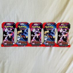 Pokemon Destined Rivals Booster Packs (5)