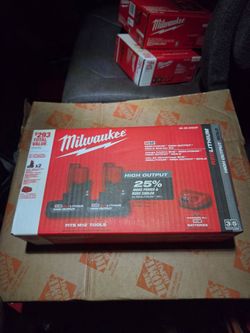 Milwaukee M12 RedLithium High Output XC5.0 Starter Kit