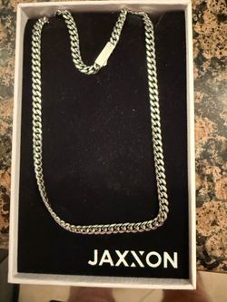 Jaxxon 20 inch silver chain