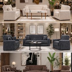 🛋️ Convertible Sofa & Loveseat Set – Only $1399!
