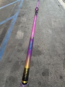 Custom Wrapped Seeker Purple LM9 Fishing Rod