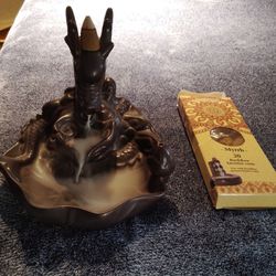 Decorative Dragon Incense Burner 20$