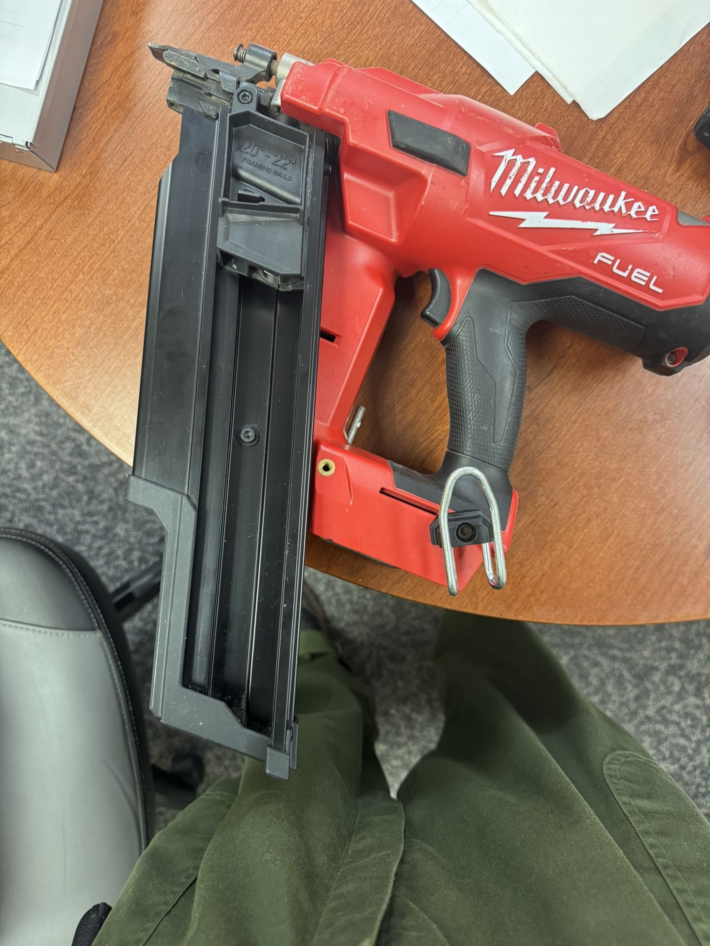 Fuel M18 Framing Nailer Gun. Lightly Used In Great Condition.  $265