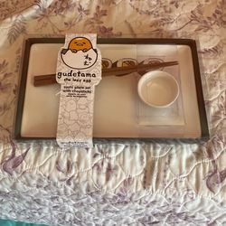 Gudetama Sushi Plate Set