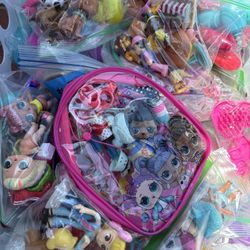 Miscellaneous Bags Of Toys, Doll/ Barbie Accessories