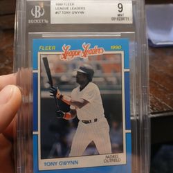 Graded Tony Gwynn 