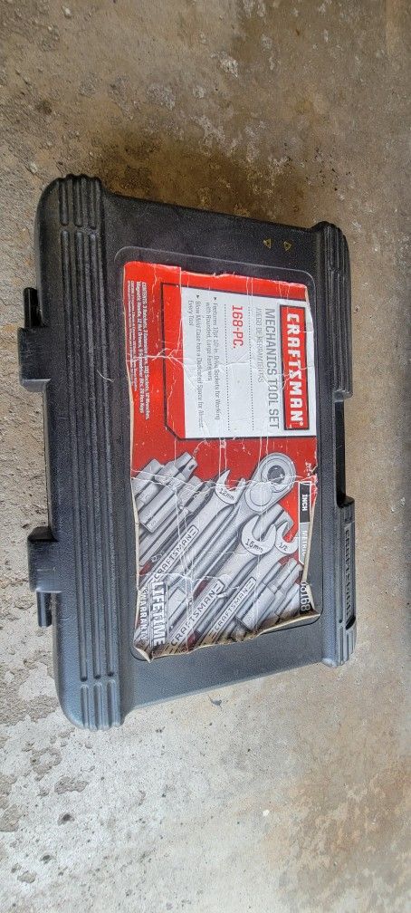 Craftsman Mechanics Tool Set 168 Piece