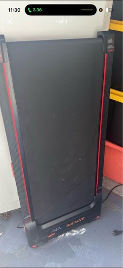 Anylife Treadmill Black and Red