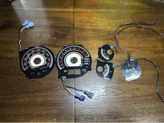 Mitsubishi Evo AC Autotechnic S7 Gauge Cluster Overlays