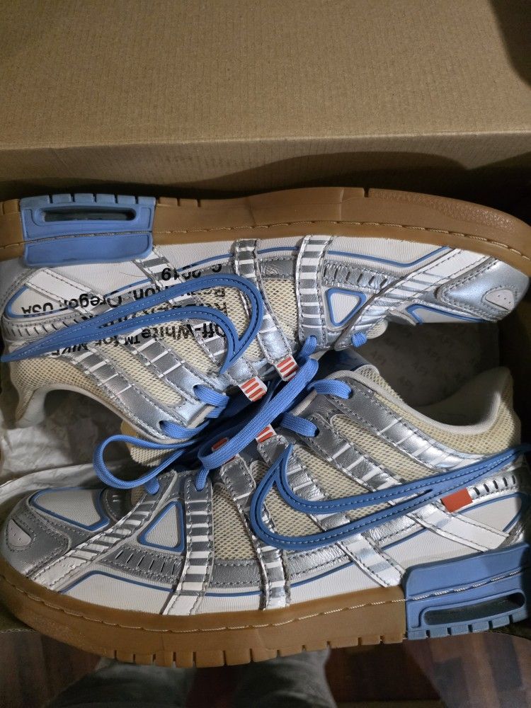 Nike Off White Rubber Dunk Unc