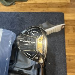Paradym 3 wood Stiff Flex