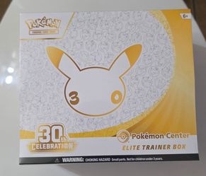 30th Celebration Pokemon Center Elite Trainer Box
