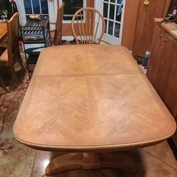 Dining Table and Four Chairs FREE