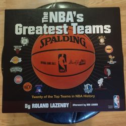 NBA's Greatest Teams Book - Like New - Has All Inserts