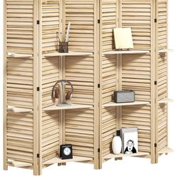 Tall Wood Privacy Screen Room Divider