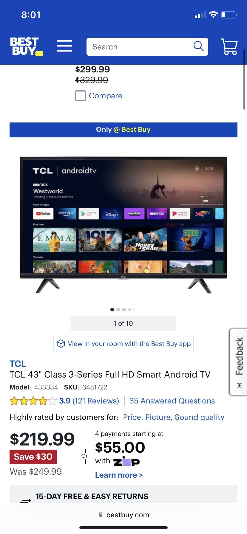 Tcl Roku Smart Tv