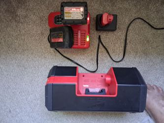 Milwaukee M18 Battery Charger and Batteries Bundle