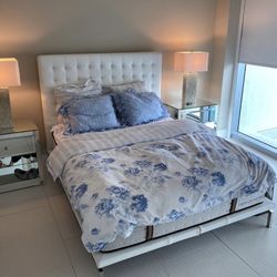 Mirrored Nightstands