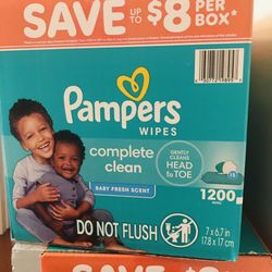 Pampers 1200 Wipes 