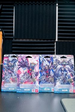 Gundam Card Game Freedom Ascension Sleeved Booster Packs - Sealed