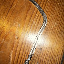 White Gold Plated Chain - NEED GONE