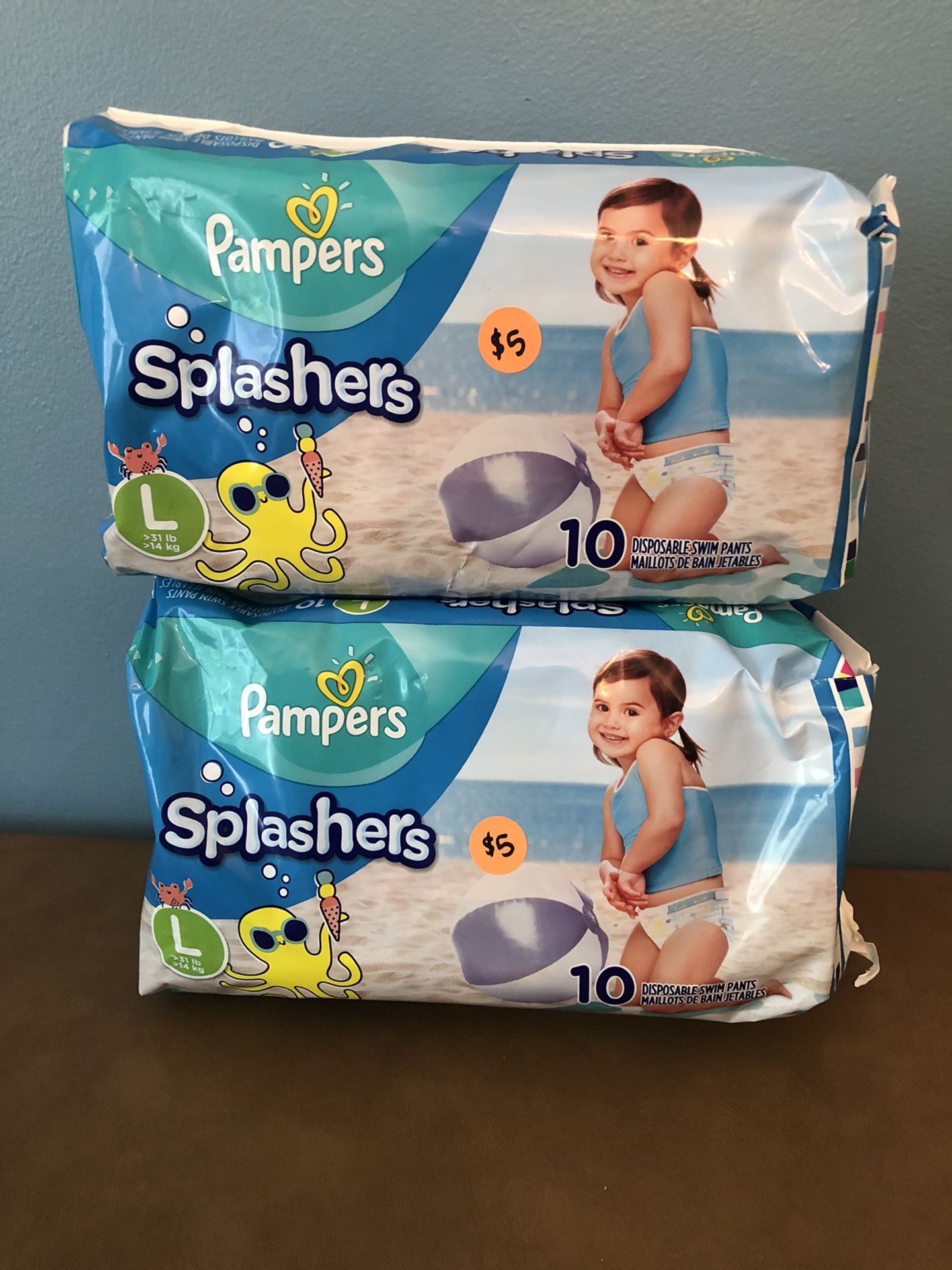 Pampers splashers