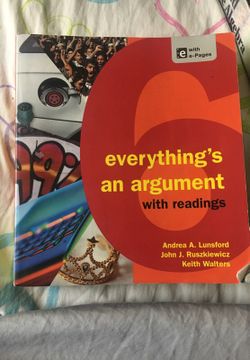 Everything's an Argument