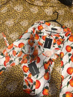 orange 3 piece sett